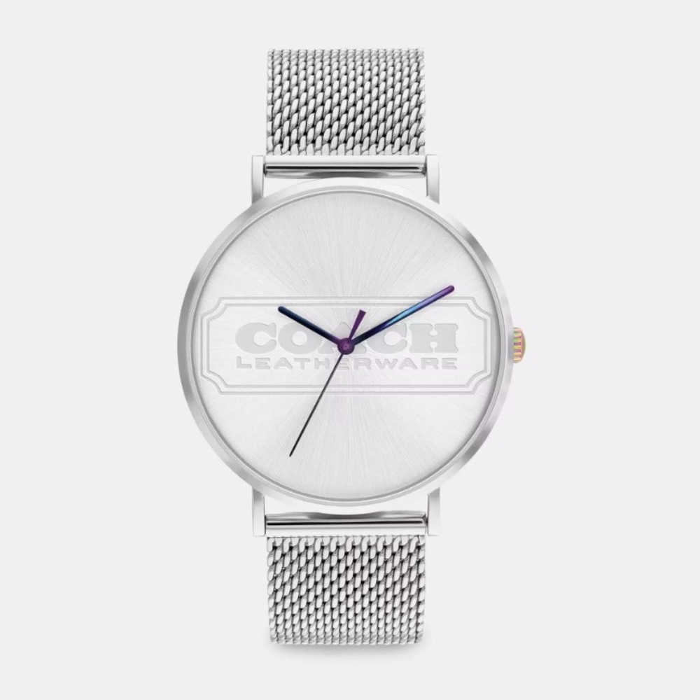 Men's Charles Stainless Steel Mesh Bracelet Watch 41mm 14602590